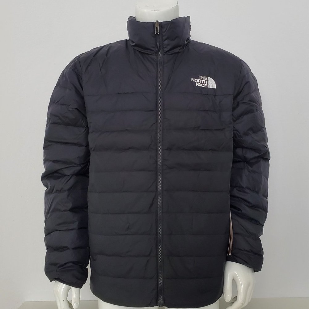 THE NORTH FACE MEN'S MINOQUA 550-DOWN INSULATED PUFFER JACKET TNF BLACK